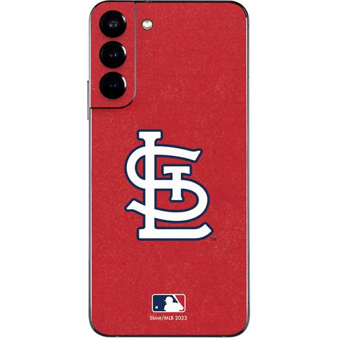 MLB St. Louis Cardinals - Solid Distressed Galaxy S22 Plus Skin