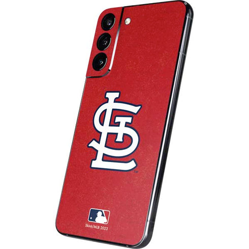 MLB St. Louis Cardinals - Solid Distressed Galaxy S22 Plus Skin