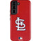 MLB St. Louis Cardinals - Solid Distressed Galaxy S22 Pro Case