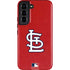 MLB St. Louis Cardinals - Solid Distressed Galaxy S22 Pro Case