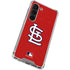 MLB St. Louis Cardinals - Solid Distressed Galaxy S23 Clear Case