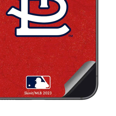 MLB St. Louis Cardinals - Solid Distressed Galaxy S23 FE Skin
