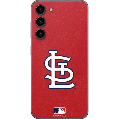 MLB St. Louis Cardinals - Solid Distressed Galaxy S23 Plus Skin