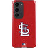 MLB St. Louis Cardinals - Solid Distressed Galaxy S23 Pro Case