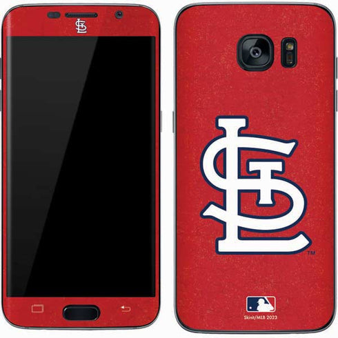 MLB St. Louis Cardinals - Solid Distressed Galaxy S7 Skin