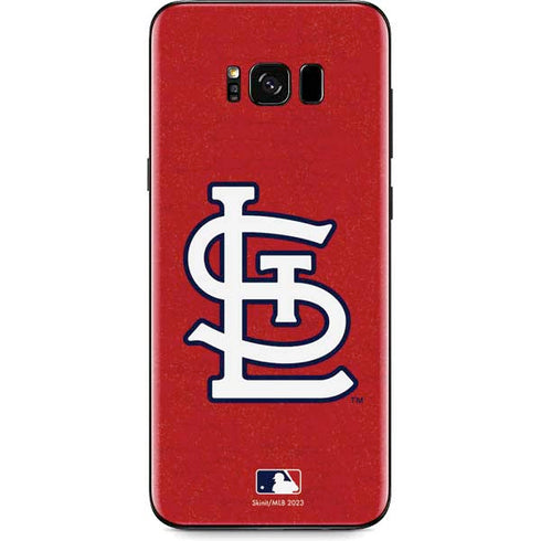 MLB St. Louis Cardinals - Solid Distressed Galaxy S8 Plus Skin