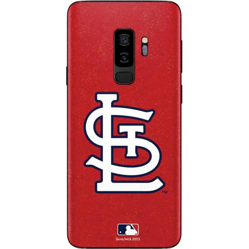 MLB St. Louis Cardinals - Solid Distressed Galaxy S9 Plus Skin