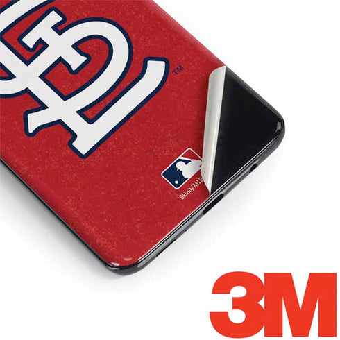MLB St. Louis Cardinals - Solid Distressed Galaxy S9 Plus Skin