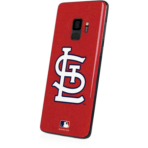 MLB St. Louis Cardinals - Solid Distressed Galaxy S9 Skin