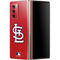 MLB St. Louis Cardinals - Solid Distressed Galaxy Z Fold2 5G Skin