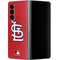 MLB St. Louis Cardinals - Solid Distressed Galaxy Z Fold4 5G Skin