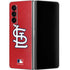 MLB St. Louis Cardinals - Solid Distressed Galaxy Z Fold4 5G Skin