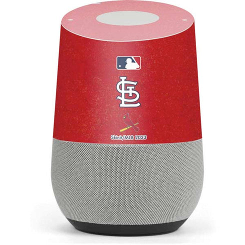 MLB St. Louis Cardinals - Solid Distressed Google Home Skin