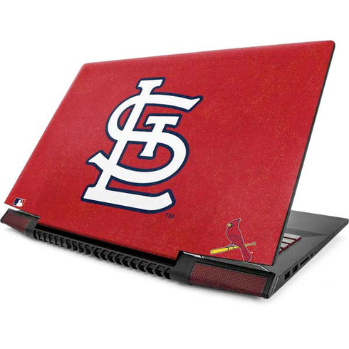 MLB St. Louis Cardinals - Solid Distressed Lenovo IdeaPad Skin