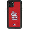 MLB St. Louis Cardinals - Solid Distressed iPhone 11 Pro Max Waterproof Case