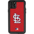 MLB St. Louis Cardinals - Solid Distressed iPhone 11 Pro Max Waterproof Case
