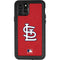 MLB St. Louis Cardinals - Solid Distressed iPhone 11 Pro Waterproof Case