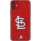 MLB St. Louis Cardinals - Solid Distressed iPhone 11 Skin