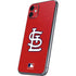 MLB St. Louis Cardinals - Solid Distressed iPhone 11 Skin
