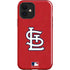 MLB St. Louis Cardinals - Solid Distressed iPhone 12 Impact Case