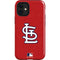 MLB St. Louis Cardinals - Solid Distressed iPhone 12 Mini Impact Case