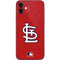 MLB St. Louis Cardinals - Solid Distressed iPhone 12 Mini Skin