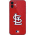 MLB St. Louis Cardinals - Solid Distressed iPhone 12 Mini Skin