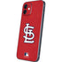 MLB St. Louis Cardinals - Solid Distressed iPhone 12 Mini Skin