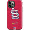 MLB St. Louis Cardinals - Solid Distressed iPhone 12 Pro Max Impact Case