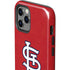 MLB St. Louis Cardinals - Solid Distressed iPhone 12 Pro Max Impact Case