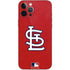 MLB St. Louis Cardinals - Solid Distressed iPhone 12 Pro Max Skin