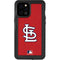 MLB St. Louis Cardinals - Solid Distressed iPhone 12 Pro Max Waterproof Case