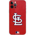 MLB St. Louis Cardinals - Solid Distressed iPhone 12 Pro Skin