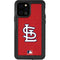 MLB St. Louis Cardinals - Solid Distressed iPhone 12 Pro Waterproof Case