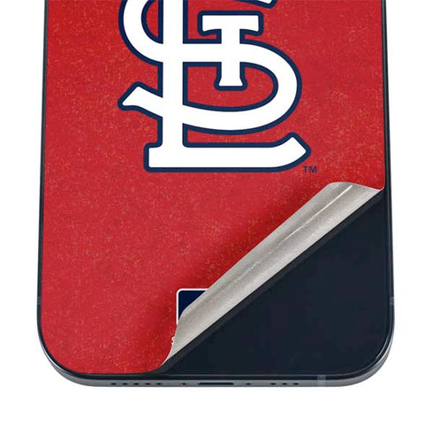 MLB St. Louis Cardinals - Solid Distressed iPhone 12 Skin