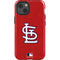 MLB St. Louis Cardinals - Solid Distressed iPhone 13 Impact Case
