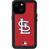 MLB St. Louis Cardinals - Solid Distressed iPhone 13 Mini Waterproof Case