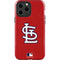 MLB St. Louis Cardinals - Solid Distressed iPhone 13 Pro Max Impact Case