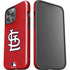 MLB St. Louis Cardinals - Solid Distressed iPhone 13 Pro Max Impact Case