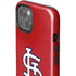 MLB St. Louis Cardinals - Solid Distressed iPhone 15 Plus Impact Case