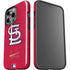 MLB St. Louis Cardinals - Solid Distressed iPhone 14 Pro Impact Case