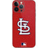 MLB St. Louis Cardinals - Solid Distressed iPhone 14 Pro Max Skin