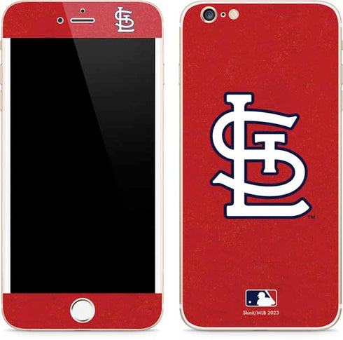 MLB St. Louis Cardinals - Solid Distressed iPhone 6/6s Plus Skin