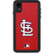 MLB St. Louis Cardinals - Solid Distressed iPhone XR Waterproof Case