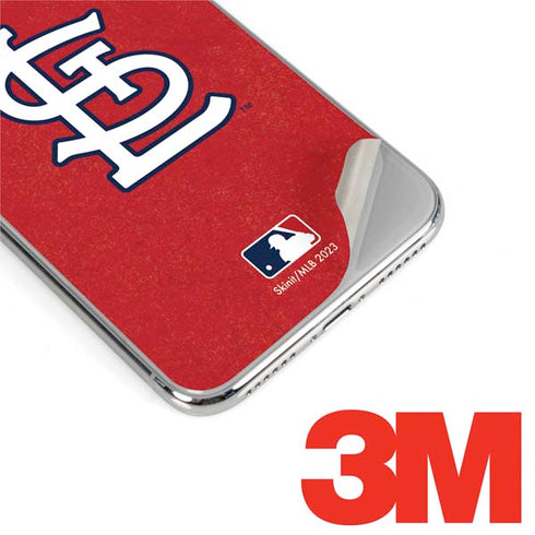 MLB St. Louis Cardinals - Solid Distressed iPhone XS Max Skin