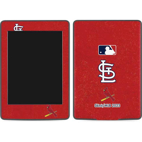 MLB St. Louis Cardinals - Solid Distressed Amazon Kindle Skin