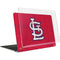 MLB St. Louis Cardinals - Solid Distressed MacBook Air 13in (2020) Case plus Skin