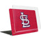 MLB St. Louis Cardinals - Solid Distressed MacBook Air 13in M1 (2021) Case plus Skin