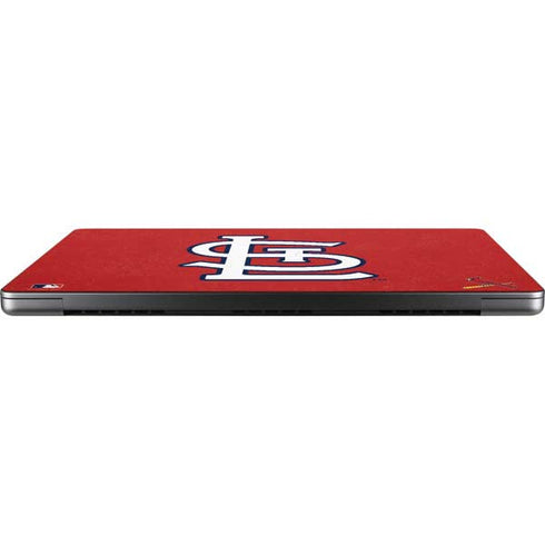 MLB St. Louis Cardinals - Solid Distressed MacBook Pro 14in (2021-24) Skin