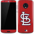 MLB St. Louis Cardinals - Solid Distressed Moto G6 Skin